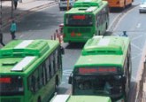 Biogas buses